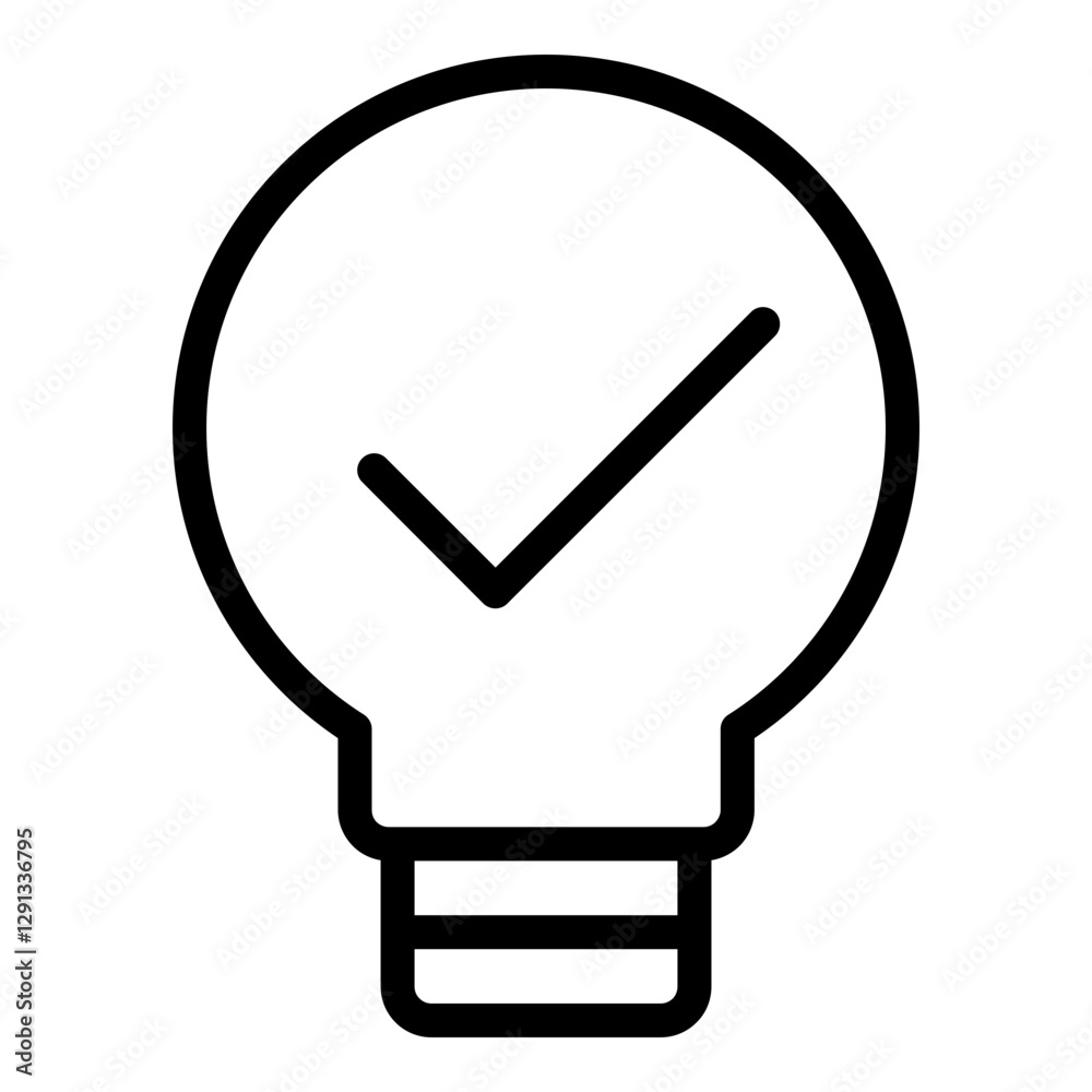 Solution icon. Vector line icon Solution icon. Vector line icon
