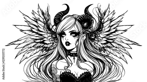 succubus vector art