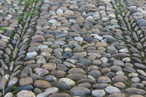 Wallpaper Mural pebbles on the ground Torontodigital.ca