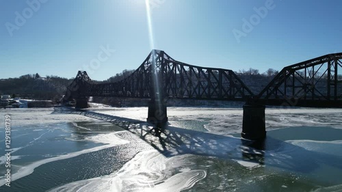 bridge over the river