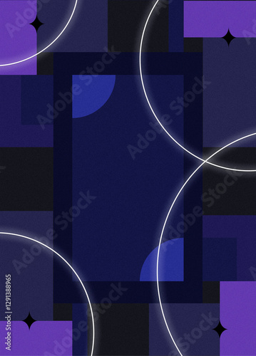 abstract blue background with squares