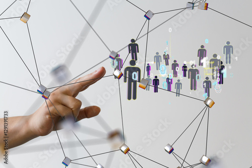 people network structure HR...