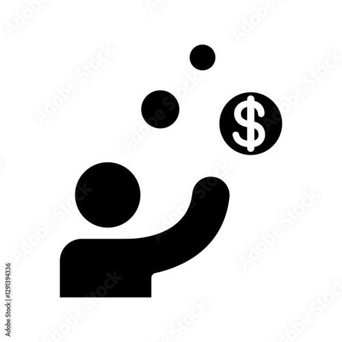 Perk icon in glyph style