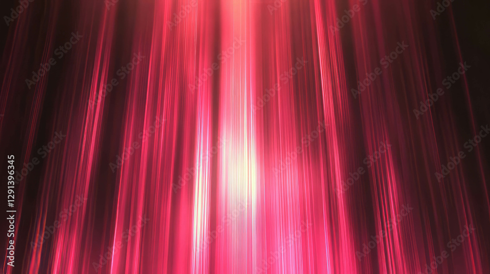 Fototapeta premium Dreamy ethereal red light background for artistic design