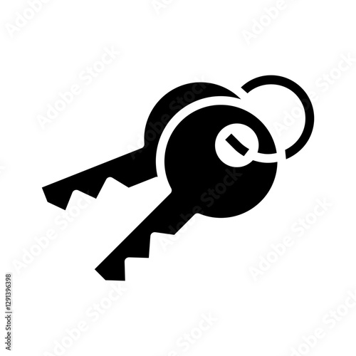Key icon glyph style
