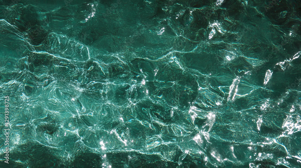 Obraz premium Abstract rippled glass texture with distorted light reflections