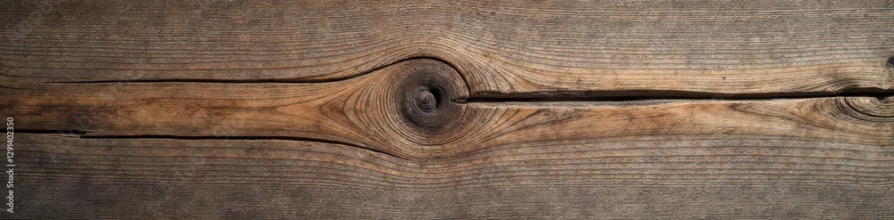 Fototapeta premium Close-up of aged barn wood showing knots and cracks , timber, old wood