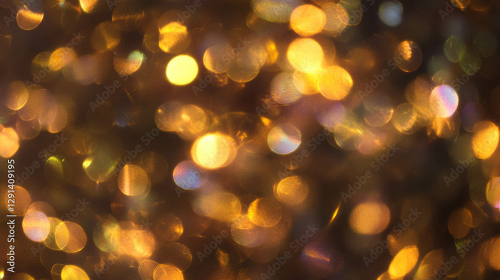 Obraz premium Soft amber light with vintage lens effect for elegant background design