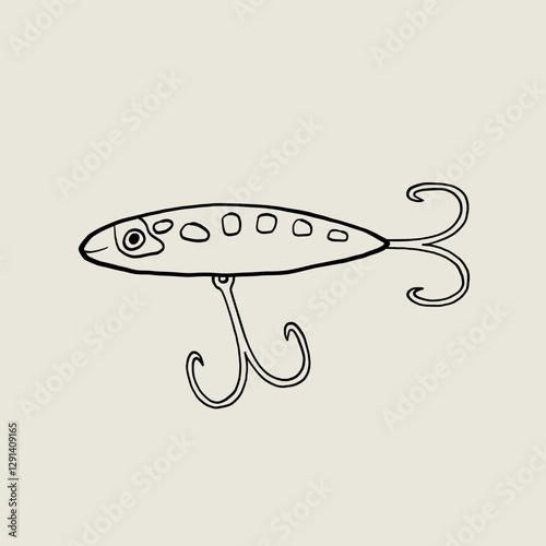 Fishing Lure Sketch