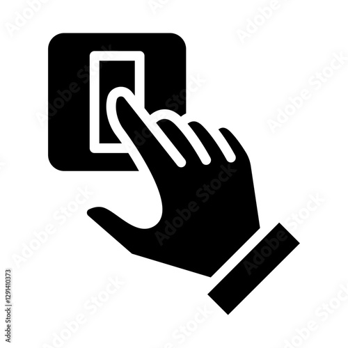 Switch icon in glyph style