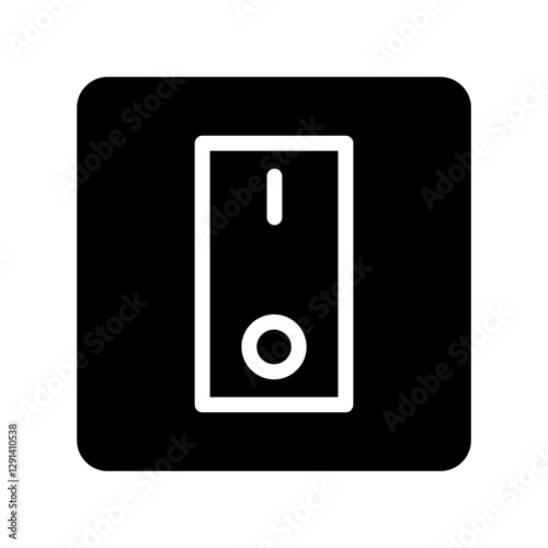 Switch icon in glyph style