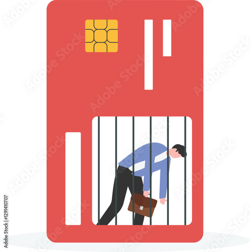 Businessmen have credit problems in their investments, causing the company to go into recession.


