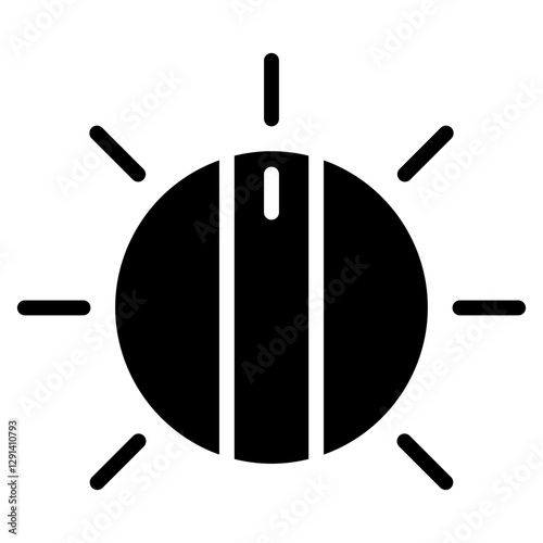 Switch icon in glyph style