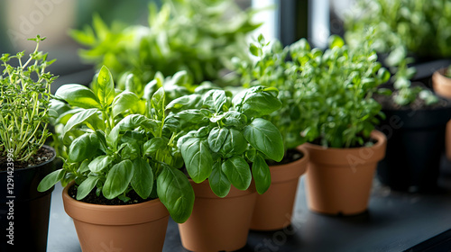 Greenhouse cultivation studies of aromatic foliage varieties