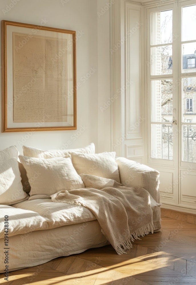 Fototapeta premium Cozy Natural Living Space