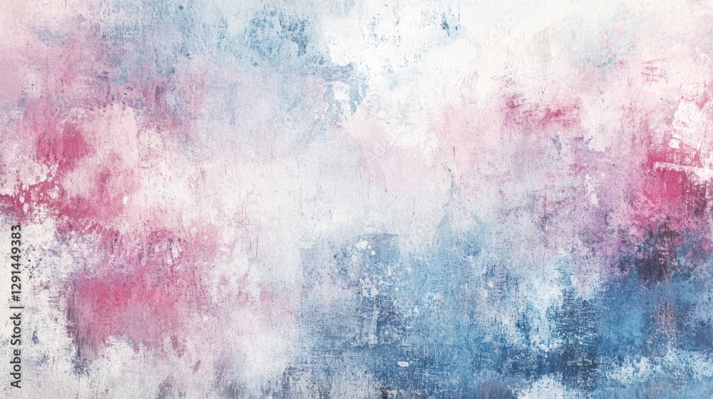 Fototapeta premium Abstract painted texture background, cool tones