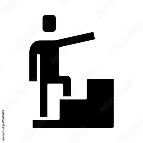 Development icon in glyph style