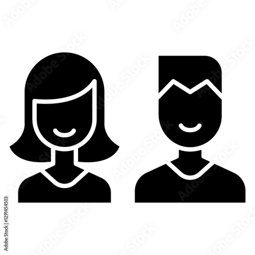 Toilet, Restroom, bathroom icon in glyph style