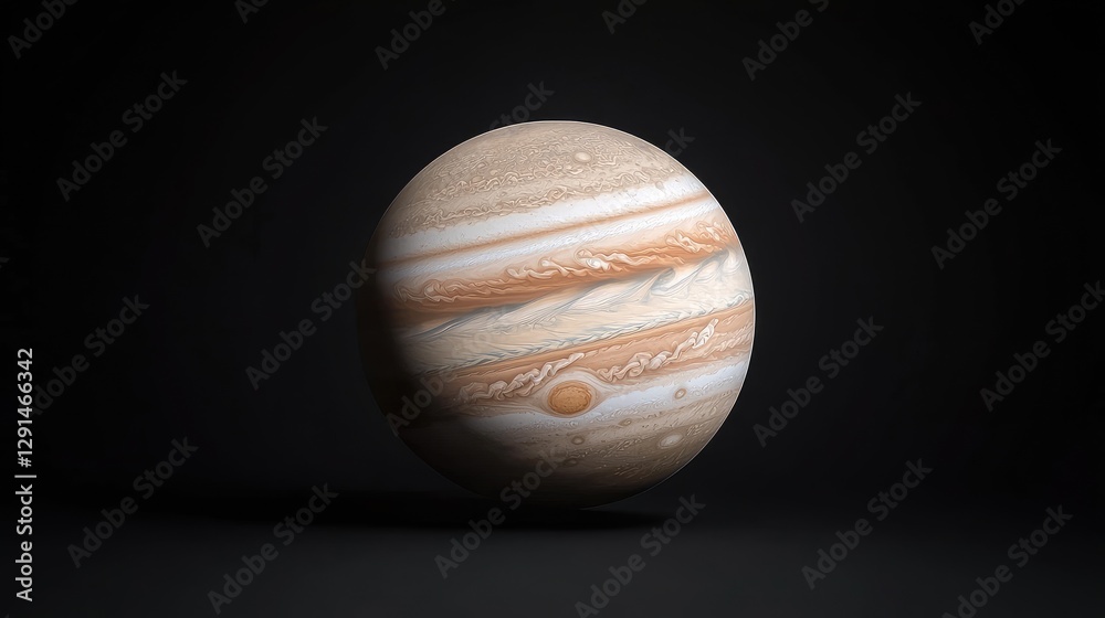 Jupiter Planet, Space, Dark Background, Astronomy, Science Education Jupiter Planet, Space, Dark Background, Astronomy, Science Education