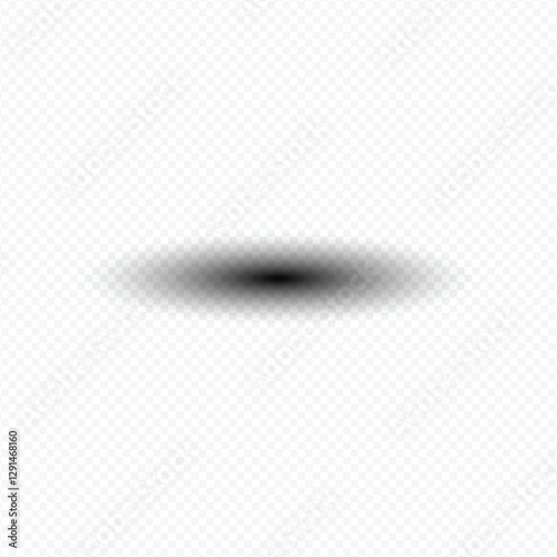 Realistic Transparent Shadow Overlay Effect for Objects and Graphic Designs on a Transparent Background