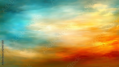 Abstract colors blended together creating a beautiful visual experience