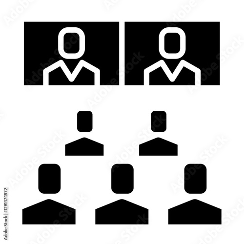 video conference icon