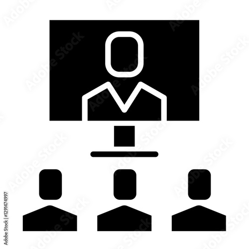 video conference icon