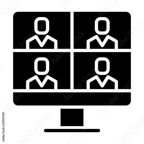 video conference icon