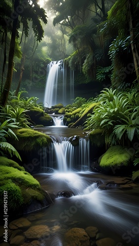 waterfall in the forest