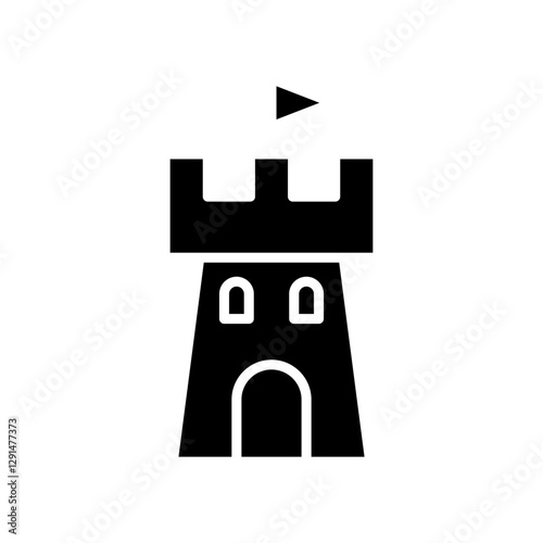 castle, palace, fortress icon