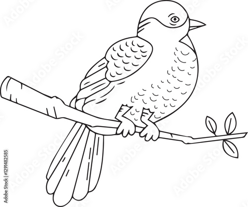 dove on branch