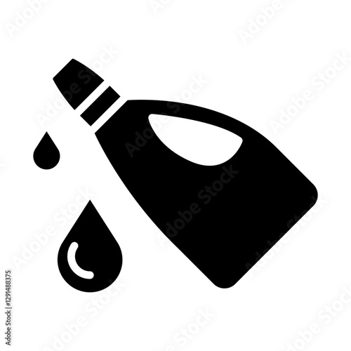 Softener icon in glyph style
