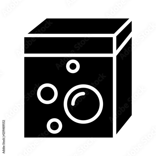 Detergent icon in glyph style