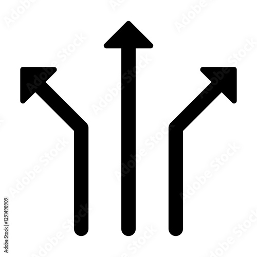 separate icon in glyph style