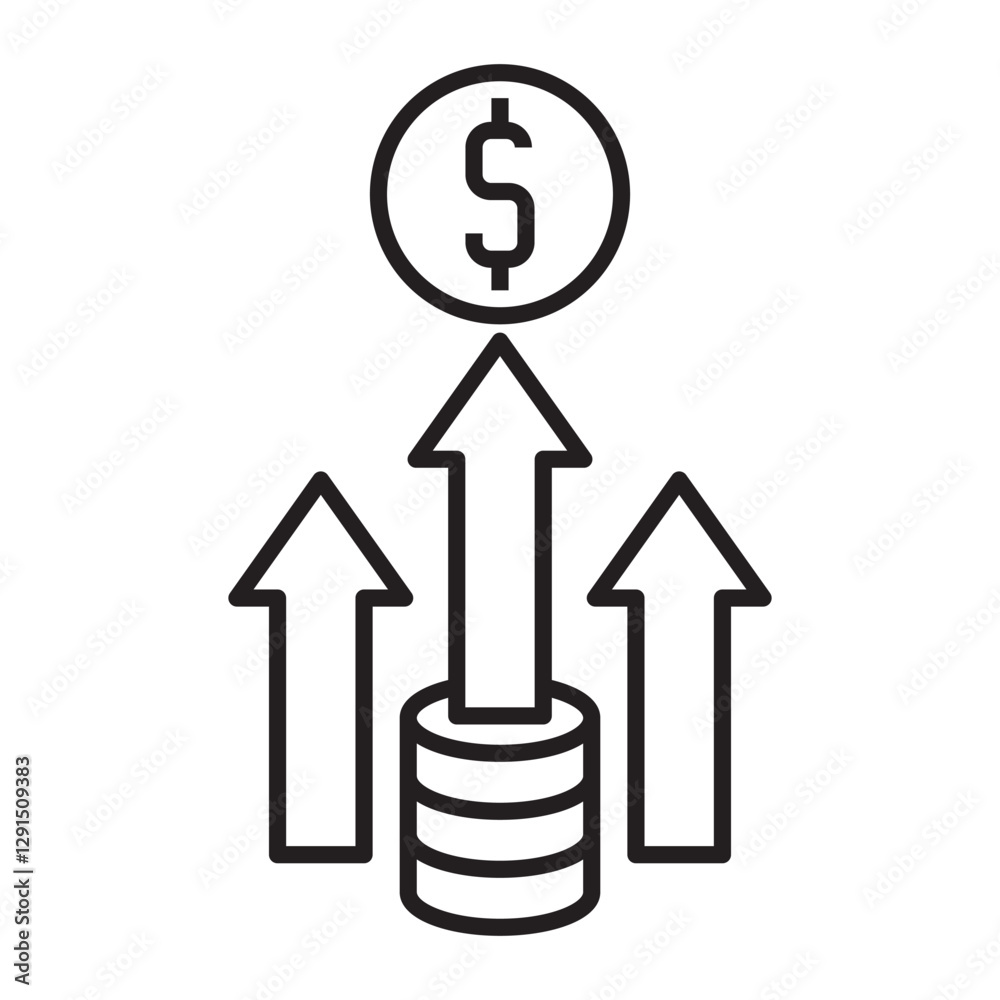 profit vector icon profit vector icon