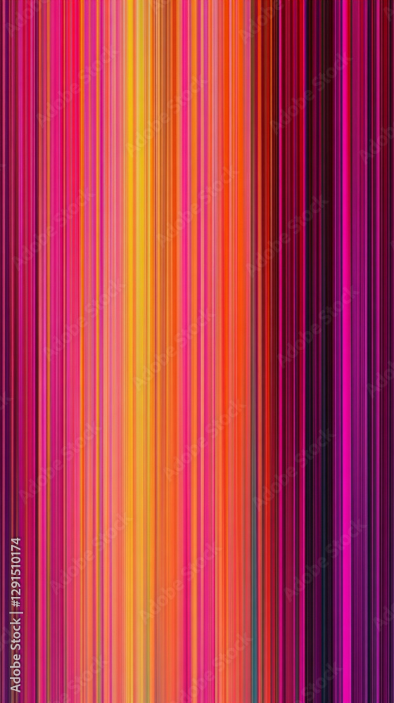 A long strip of pink and yellow colors A long strip of pink and yellow colors
