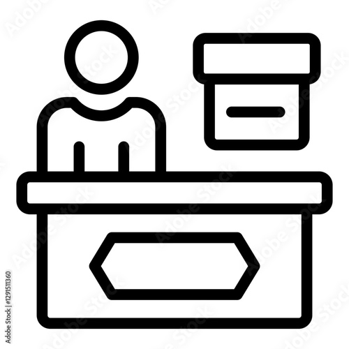 receptionist icon