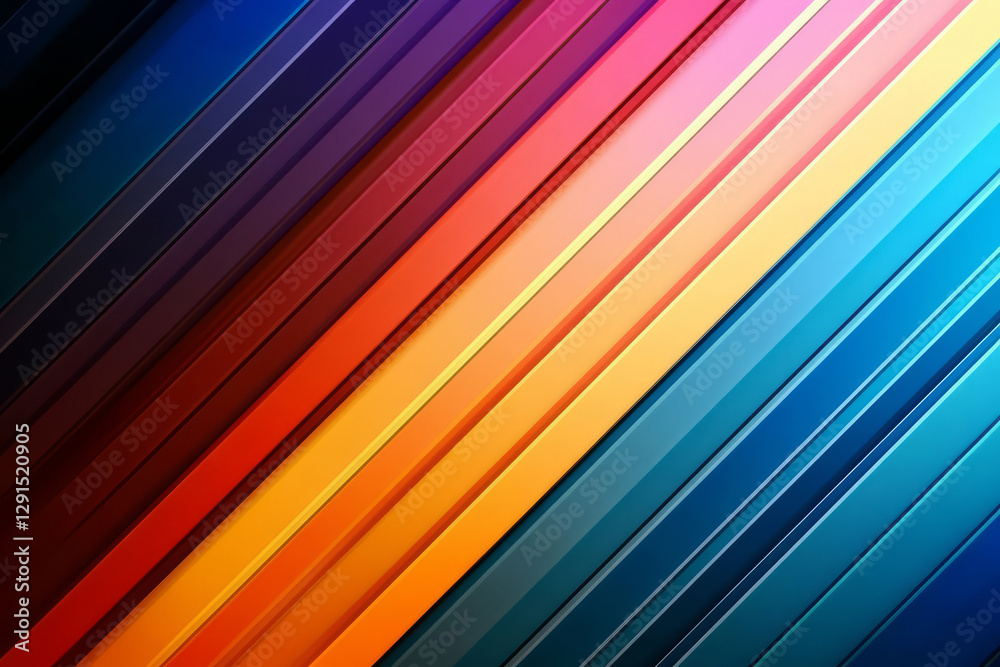 Vibrant gradient lines in various colors create dynamic background Vibrant gradient lines in various colors create dynamic background