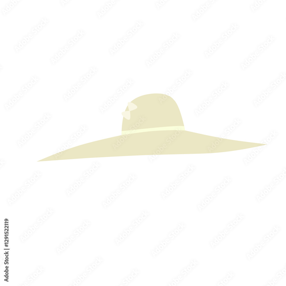 Fototapeta premium cowboy hat vector illustration