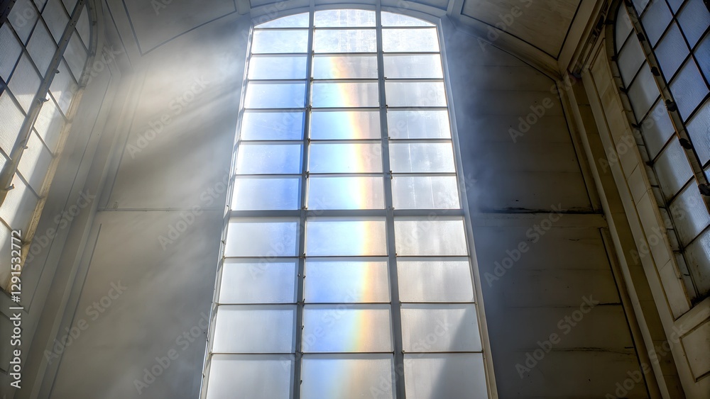 Fototapeta premium Rainbow Light Through Window