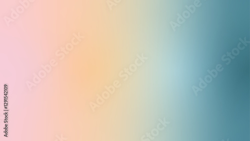 Smooth abstract colorful background, pink, peach, light blue