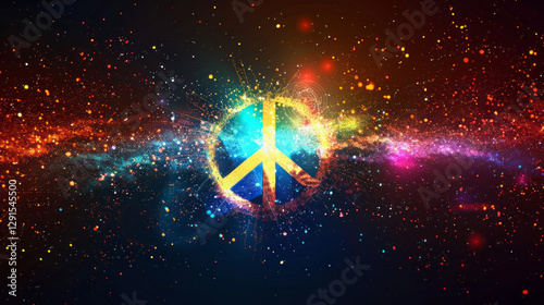 a background for a poster forInternational Day of Peace