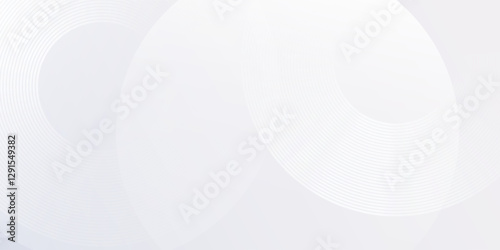 Abstract grey background with dynamic circle modern simple good