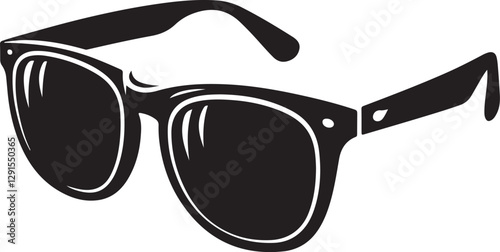 Sunglass vector silhouette