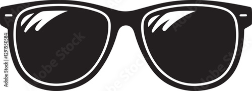 Sunglass vector silhouette