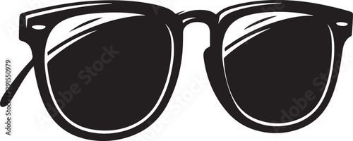 Sunglass vector silhouette