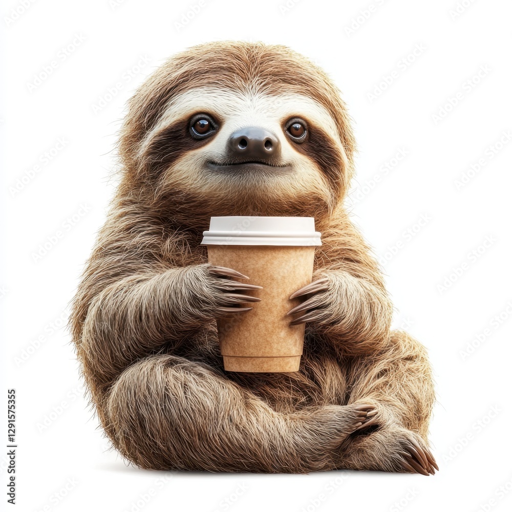 Fototapeta premium Person holding a cup of coffee while sitting in a cozy cafe during the day