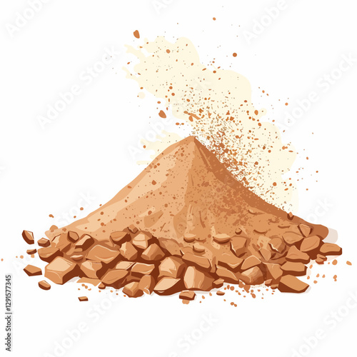 Brown powder 