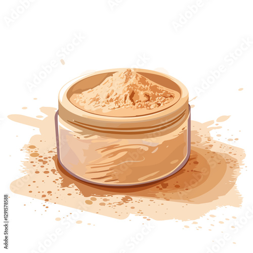 Powder isolated 
