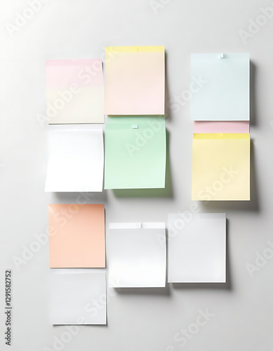 Smart sticky notes with digital syncing on a white background.